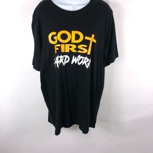 God first short sleeve tee 2/$20